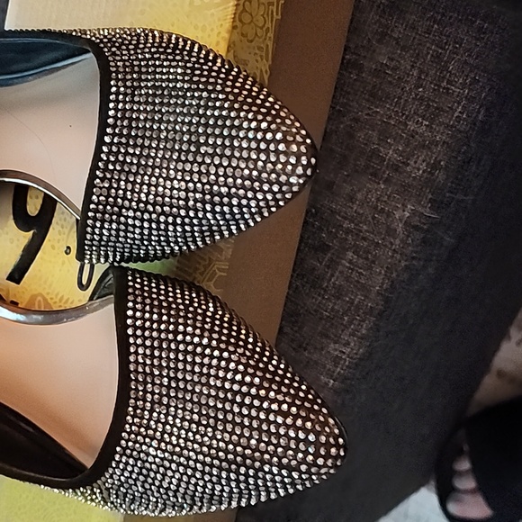 MIX No6 FABIANA sparkle shoes Flats size 7.5 - Picture 4 of 15